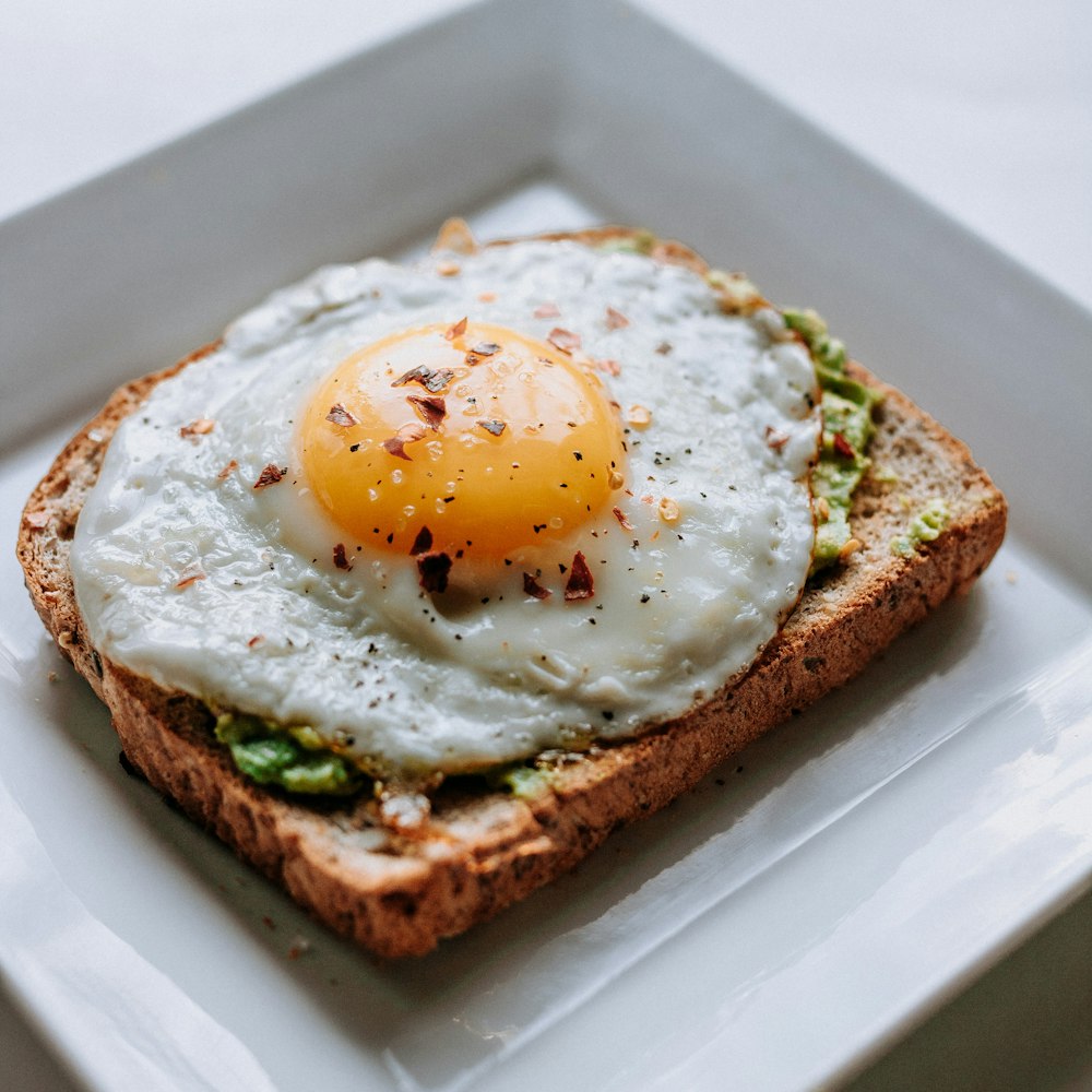 Classic Avocado Toast with Poached Egg
