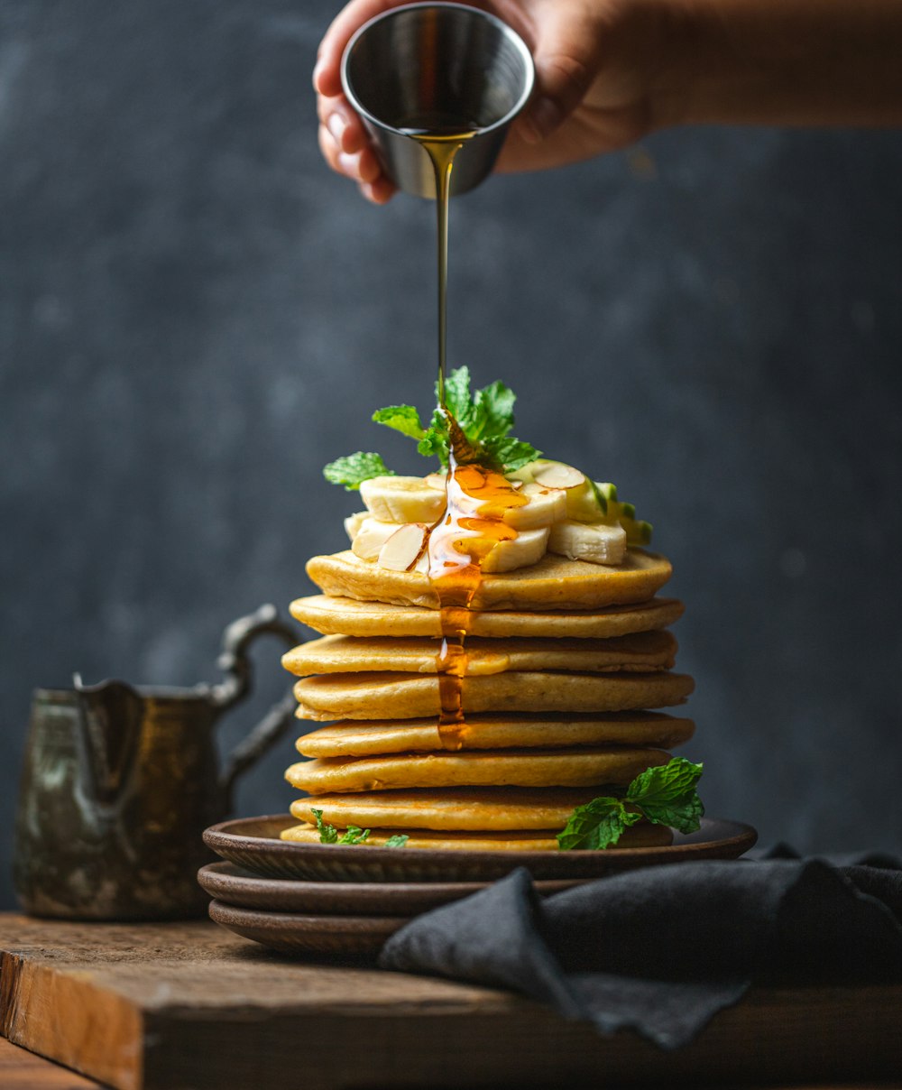 Fluffy Banana Pancakes
