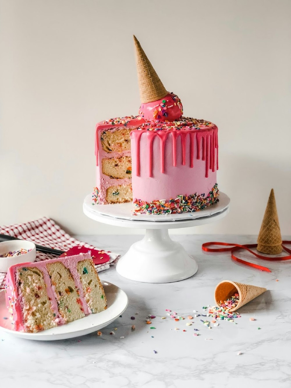 Spiced Carrot Cake with Cream Cheese Frosting